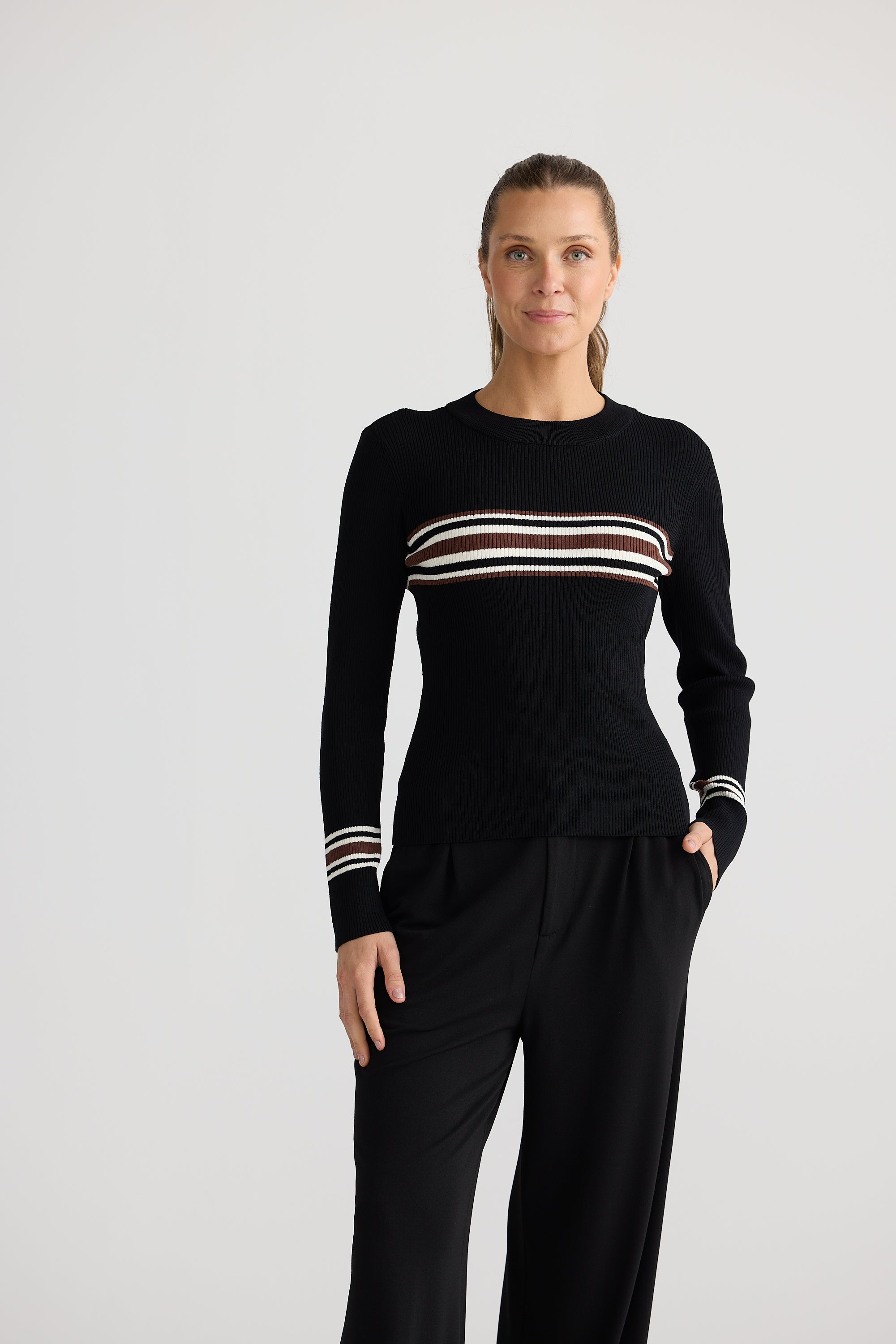 Inspection Top - Black-Tops-Home Love-The Bay Room