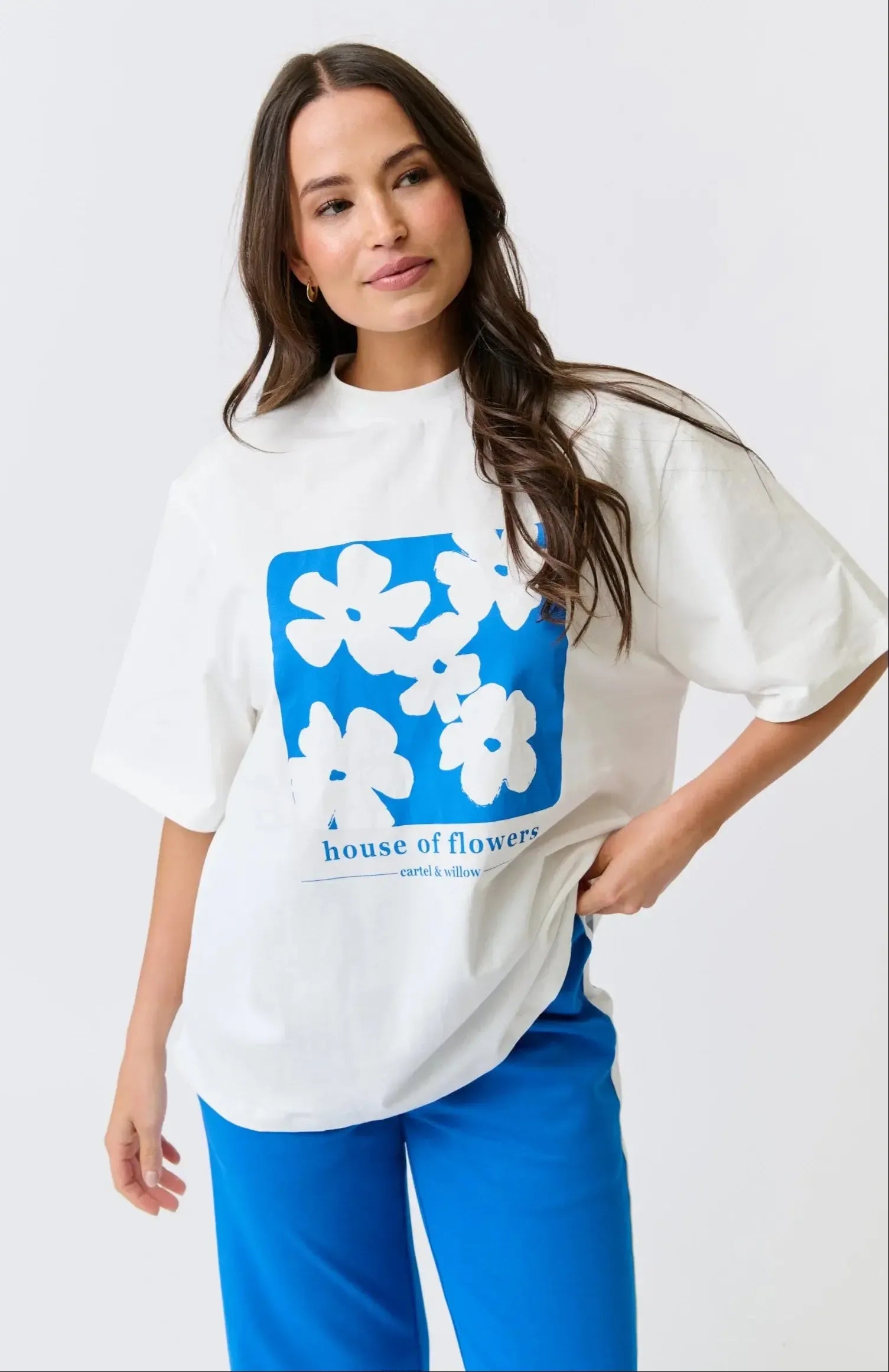 Jeana Tee - House of Flowers-Tops-Cartel & Willow-The Bay Room