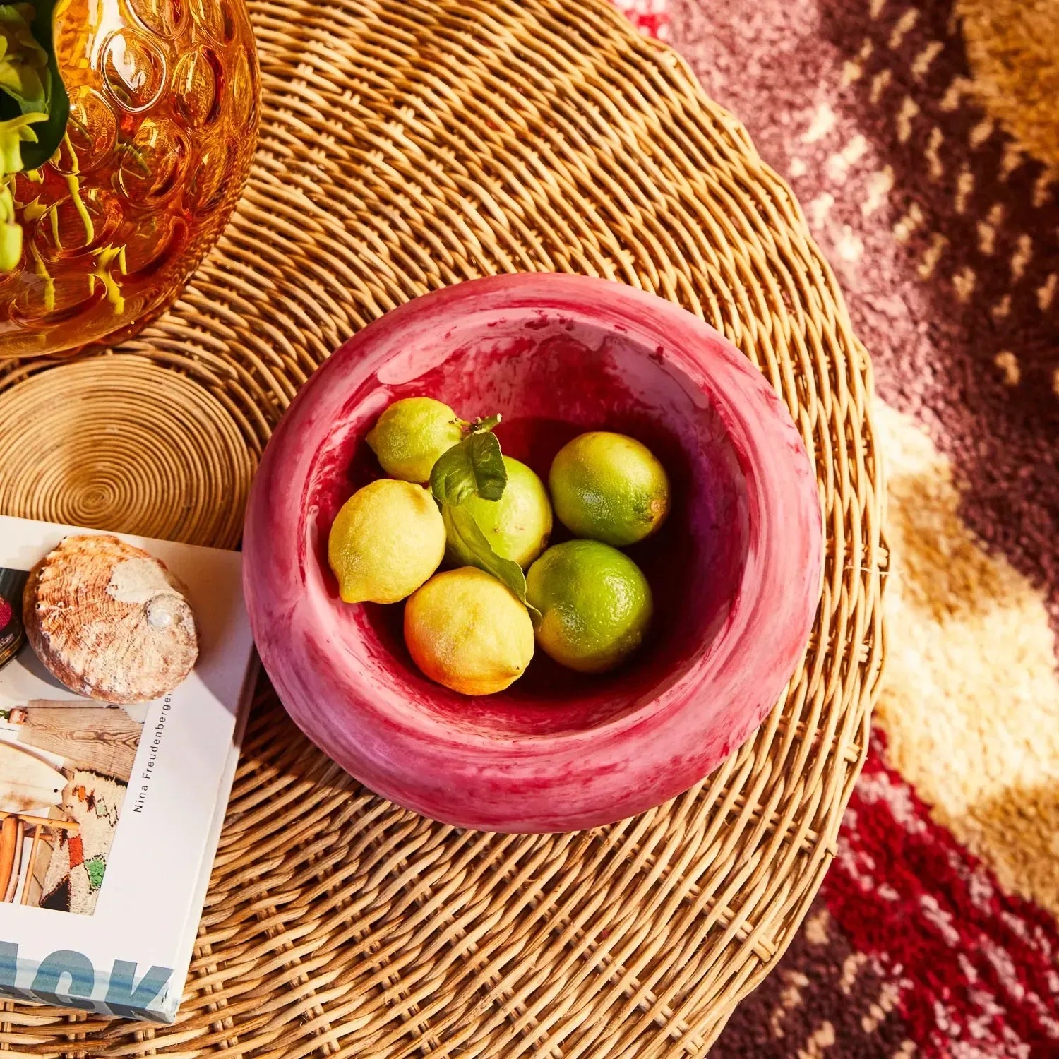 Jeanne Bowl - Crimson-Dining & Entertaining-Sage & Clare-The Bay Room