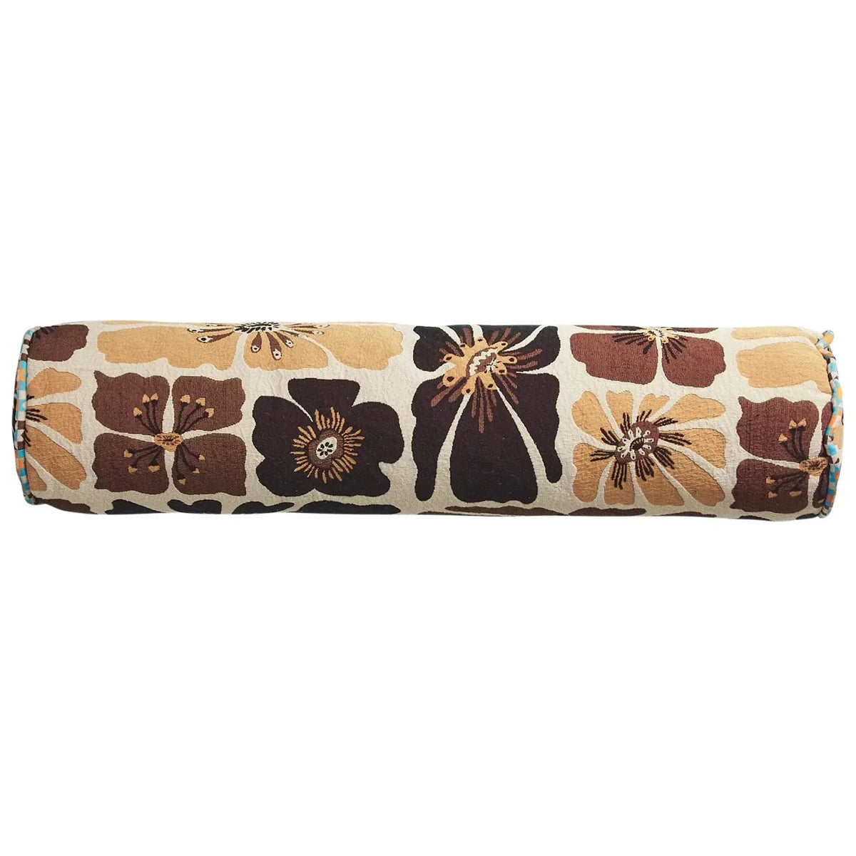 Jolene Jacquard Bolster Cushion-Soft Furnishings-Sage & Clare-The Bay Room