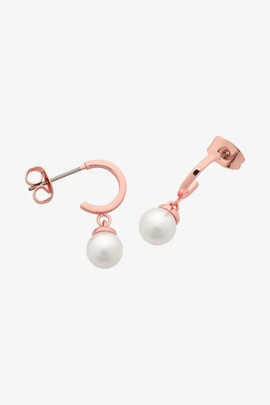 Joni Rose Gold Huggie-Jewellery-Liberte-The Bay Room
