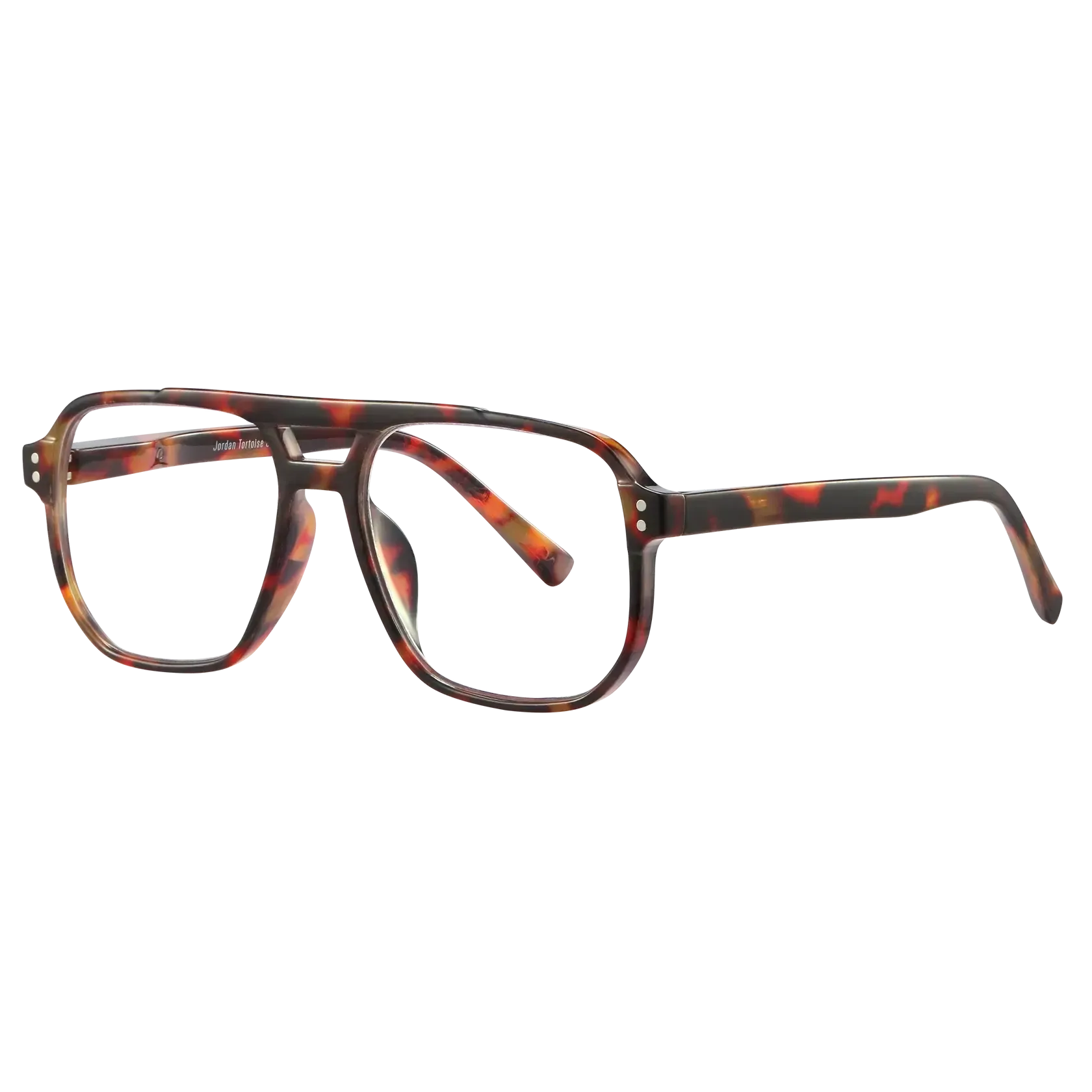 Jordan Anti-Blue Reading Glasses - Tortoiseshell-Headwear & Sunglasses-Captivated Soul-The Bay Room