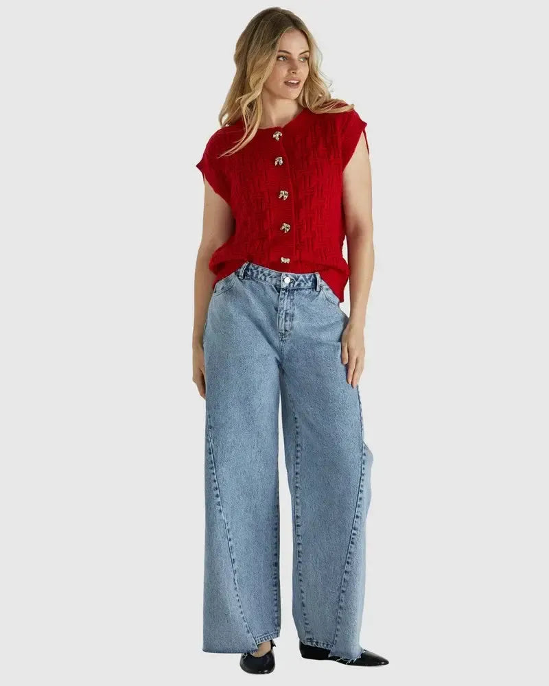 Jordon Jean - Acid Wash-Jeans-SASS-The Bay Room