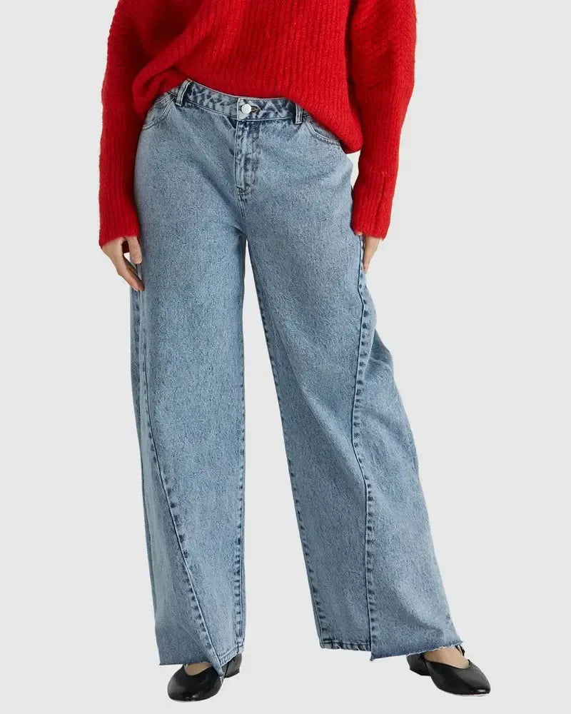 Jordon Jean - Acid Wash-Jeans-SASS-The Bay Room
