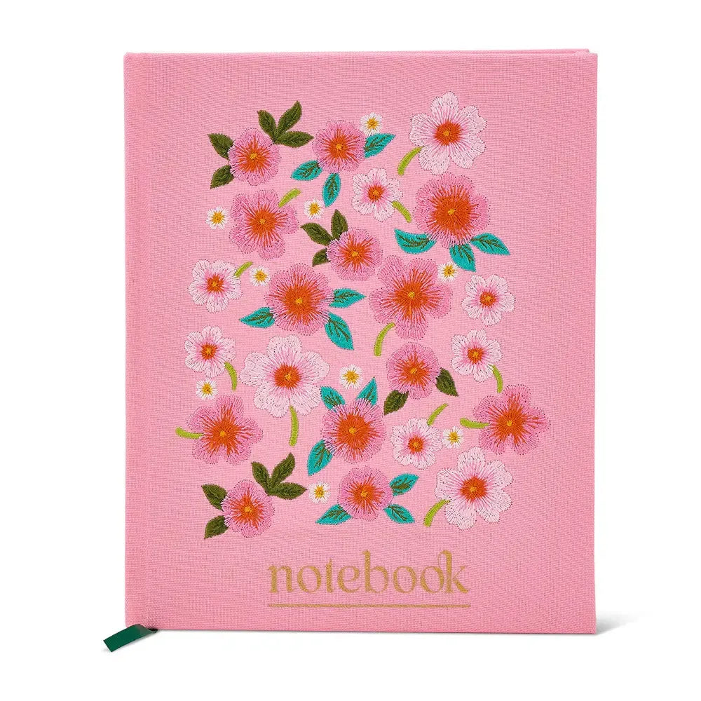 Journal - Notebook - Embroidered Meadow Blush-Journals, Books & Calendars-Annabel Trends-The Bay Room
