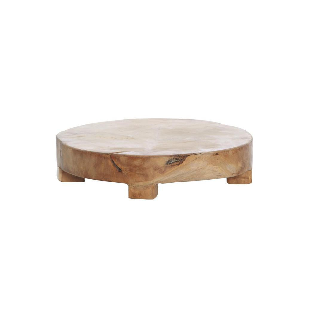 Jude Teak Wood Round Board Small-Decor Items-Pure Homewares-The Bay Room