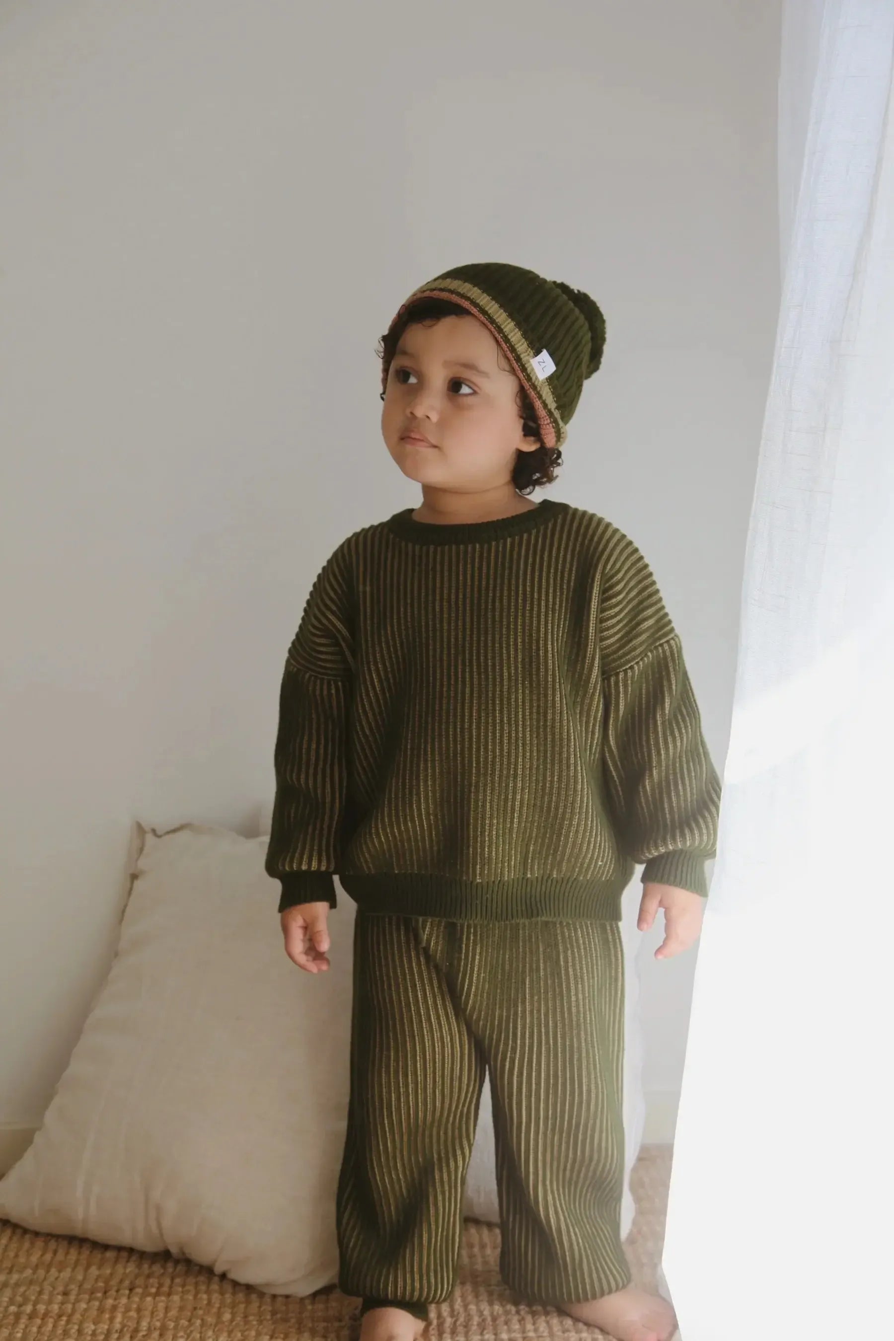 Jumper - Pesto-Clothing & Accessories-Ziggy Lou-The Bay Room