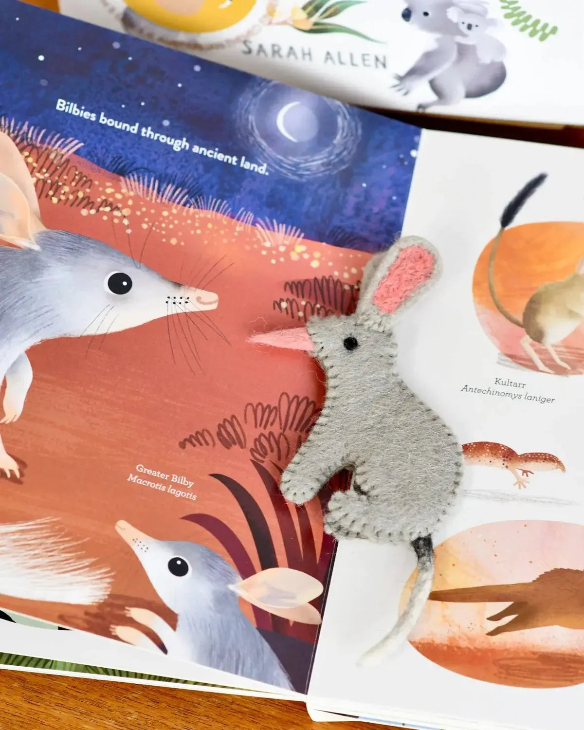 Jumping Joeys Finger Puppets and Book Set by Sarah Allen-Toys-Tara Treasures-The Bay Room