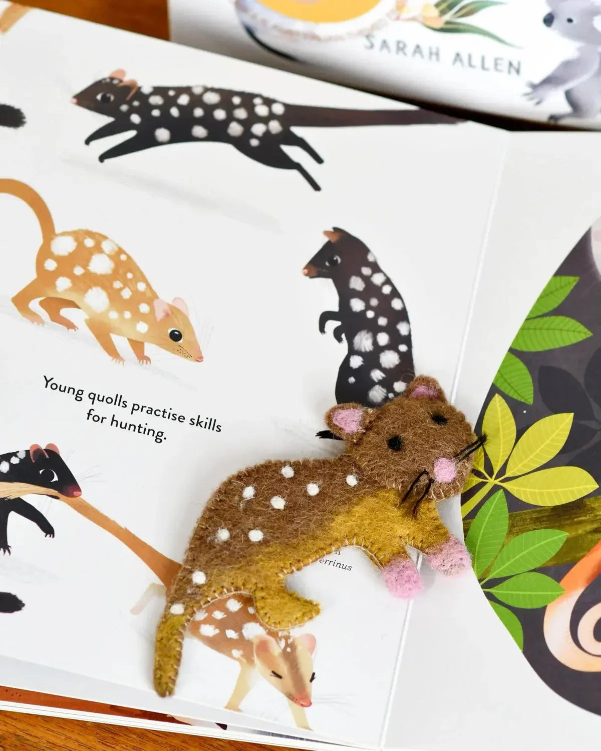 Jumping Joeys Finger Puppets and Book Set by Sarah Allen-Toys-Tara Treasures-The Bay Room