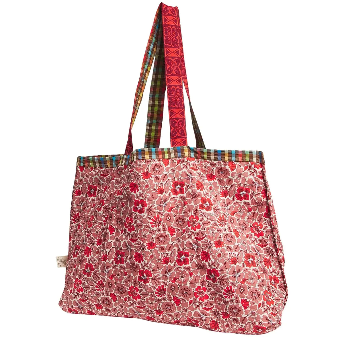 June Reversible Cotton Tote Bag-Soft Furnishings-Sage & Clare-The Bay Room
