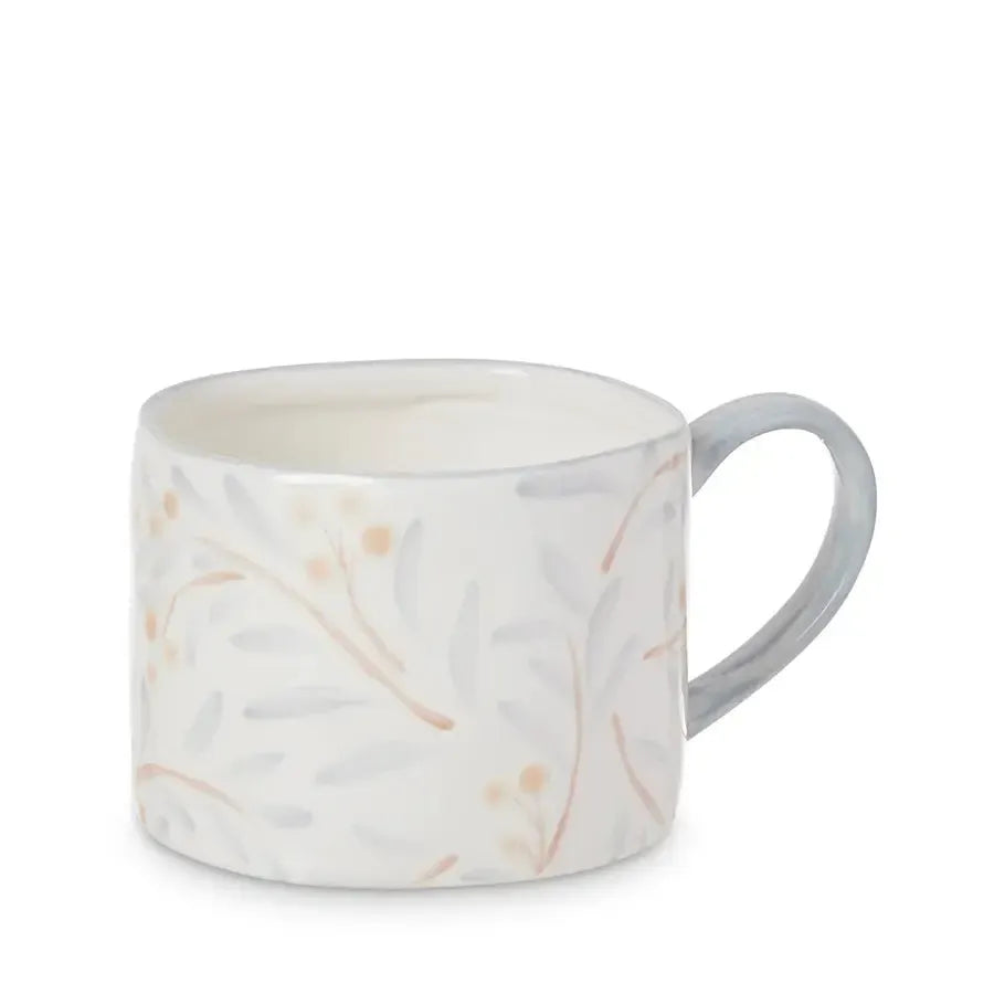 Juniper Hand Painted Mug 12.5x9.7cm-Dining & Entertaining-Madras Link-The Bay Room
