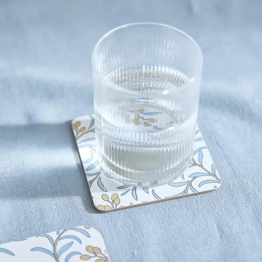 Juniper Square Coaster Set 4-Dining & Entertaining-Madras Link-The Bay Room