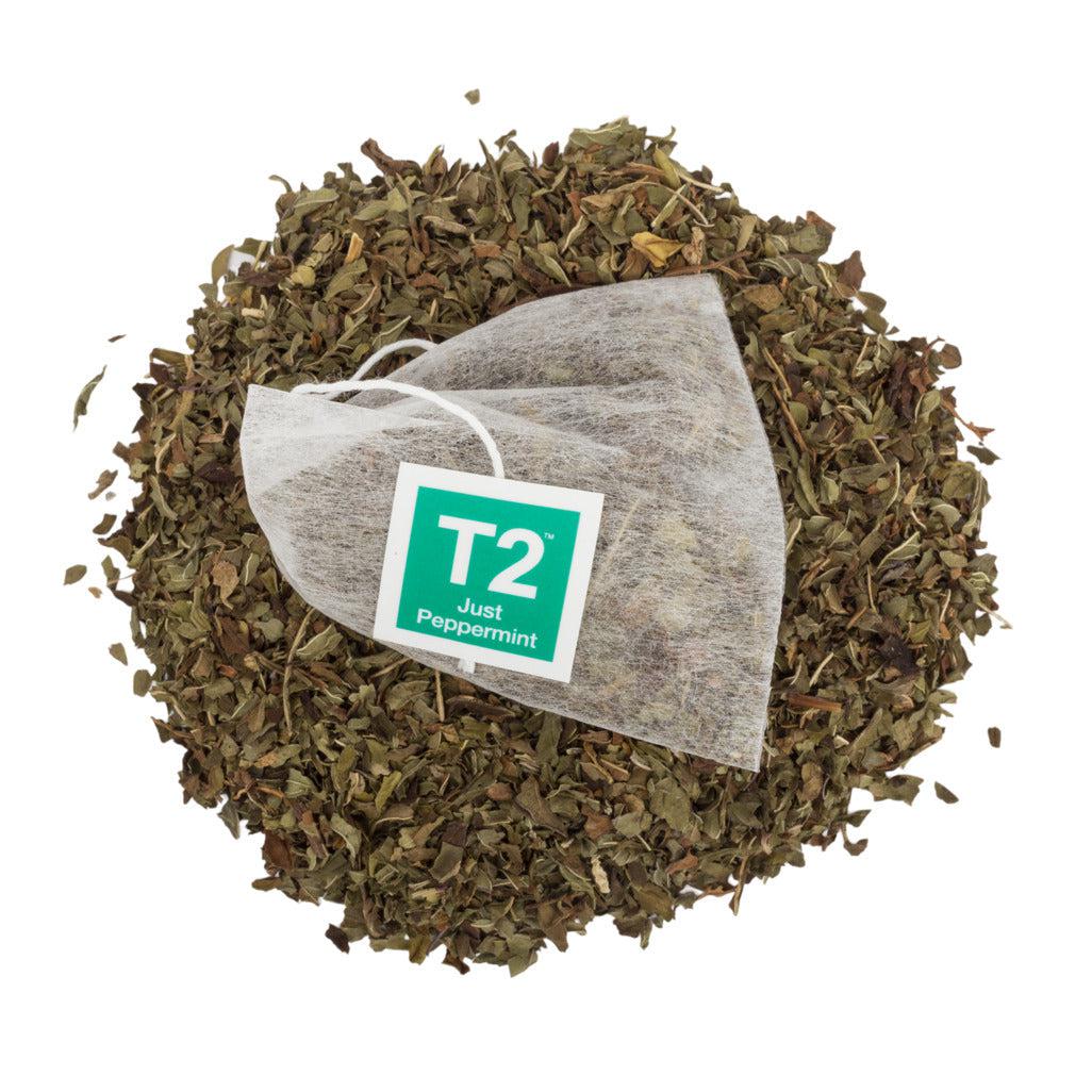 Just Peppermint Tea Bag Cube 25 pack-Gourmet Food & Drink-T2-The Bay Room