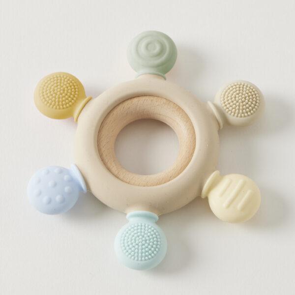 Kai Silicone Sensory Teether-Toys-Pilbeam Living-The Bay Room