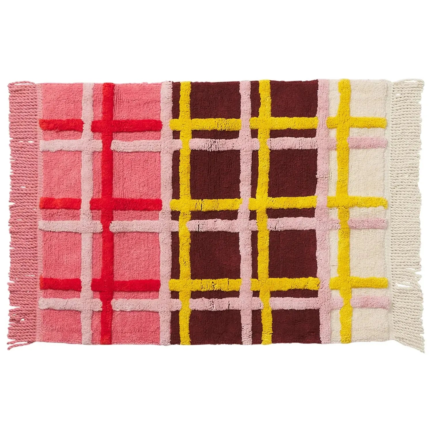 Karina Bath Mat - Rosewood-Soft Furnishings-Sage & Clare-The Bay Room