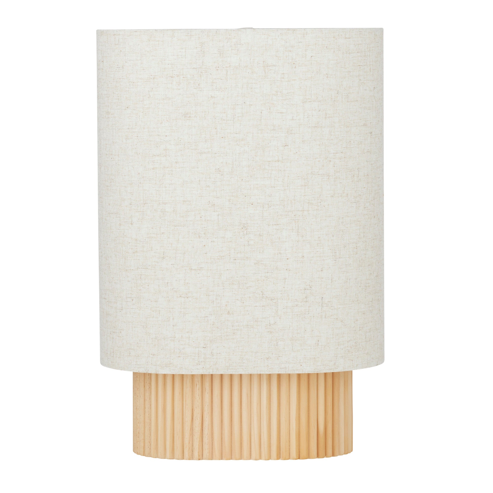 Kendall Wood Table Lamp 30x20x45cm Natural-Lighting-Coast To Coast Home-The Bay Room
