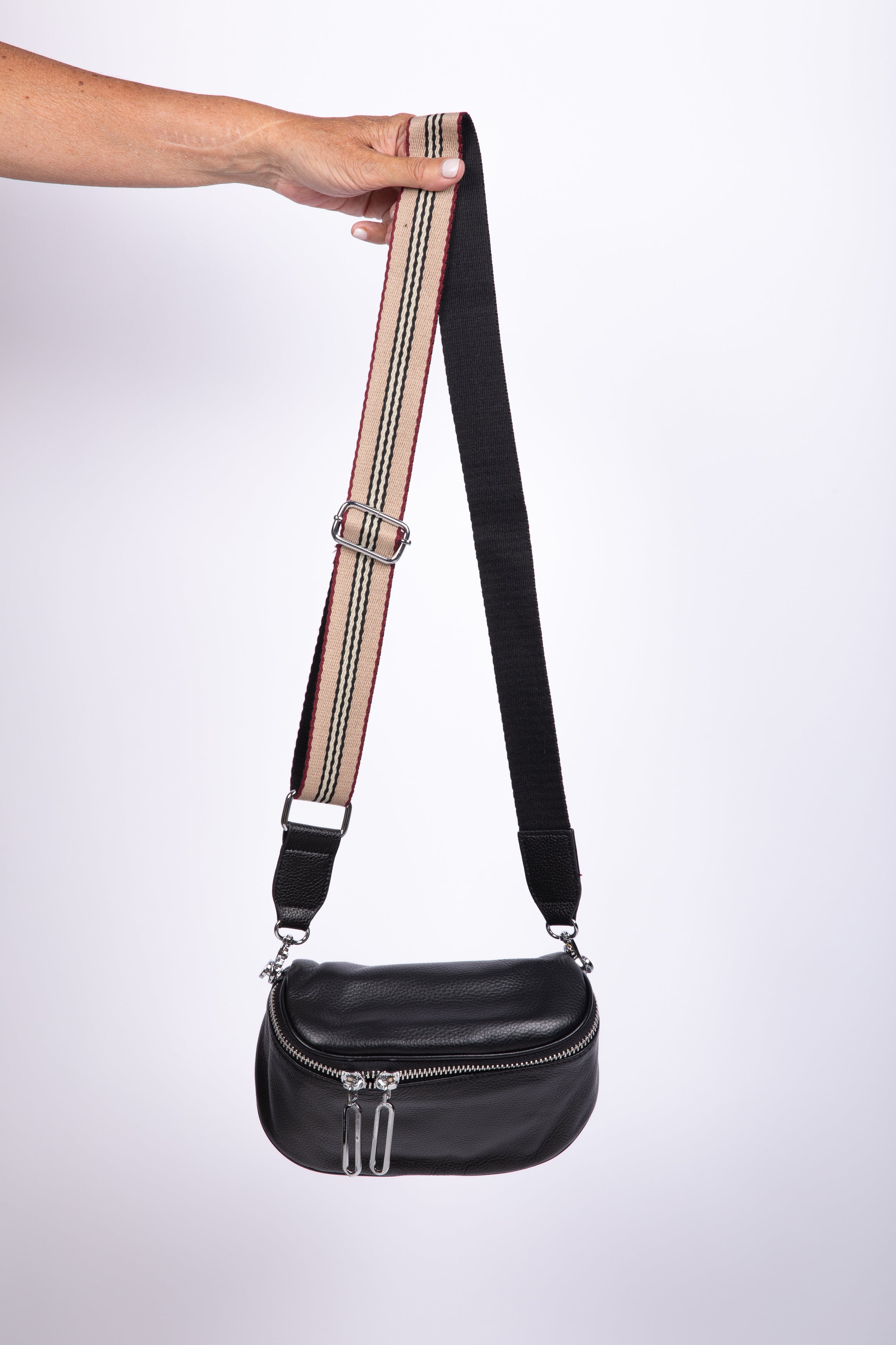 Kensington Cross Body Bag - Black-Bags & Clutches-Brave & True-The Bay Room