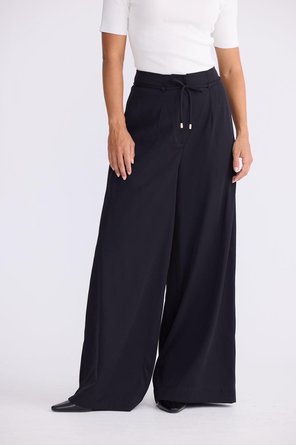 Kensington Pant - Black-Pants-Brave & True-The Bay Room