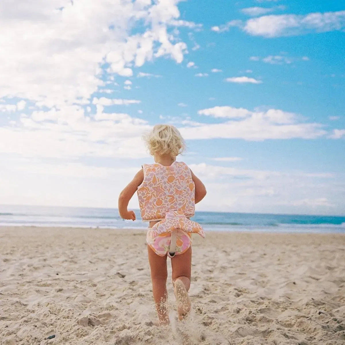 Kids Swim Vest Ocean Magic Pink 3D-Travel & Outdoors-Sunny Life-The Bay Room