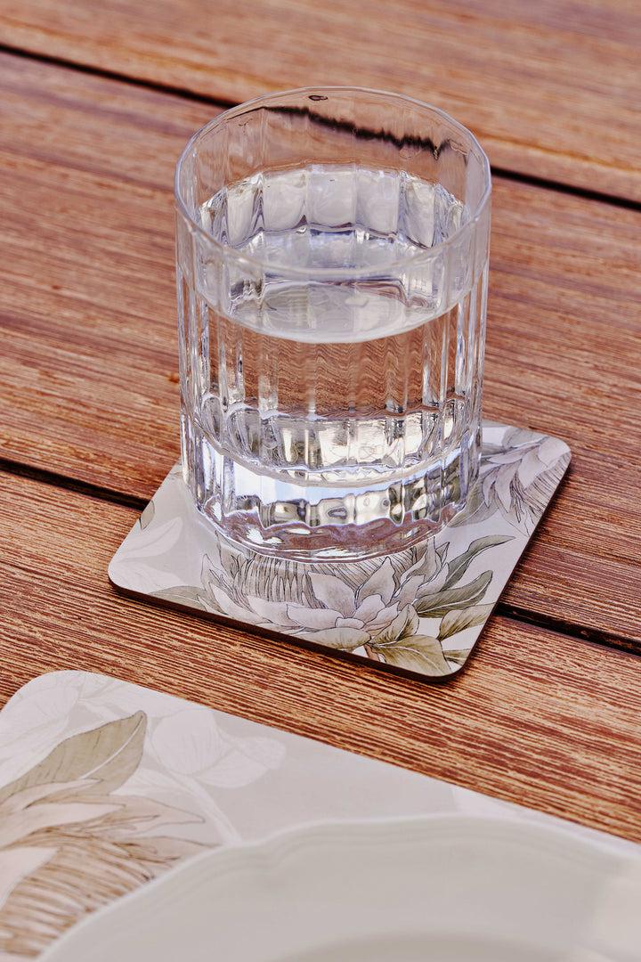 King Protea Square Coaster Set of 4-Dining & Entertaining-Madras Link-The Bay Room