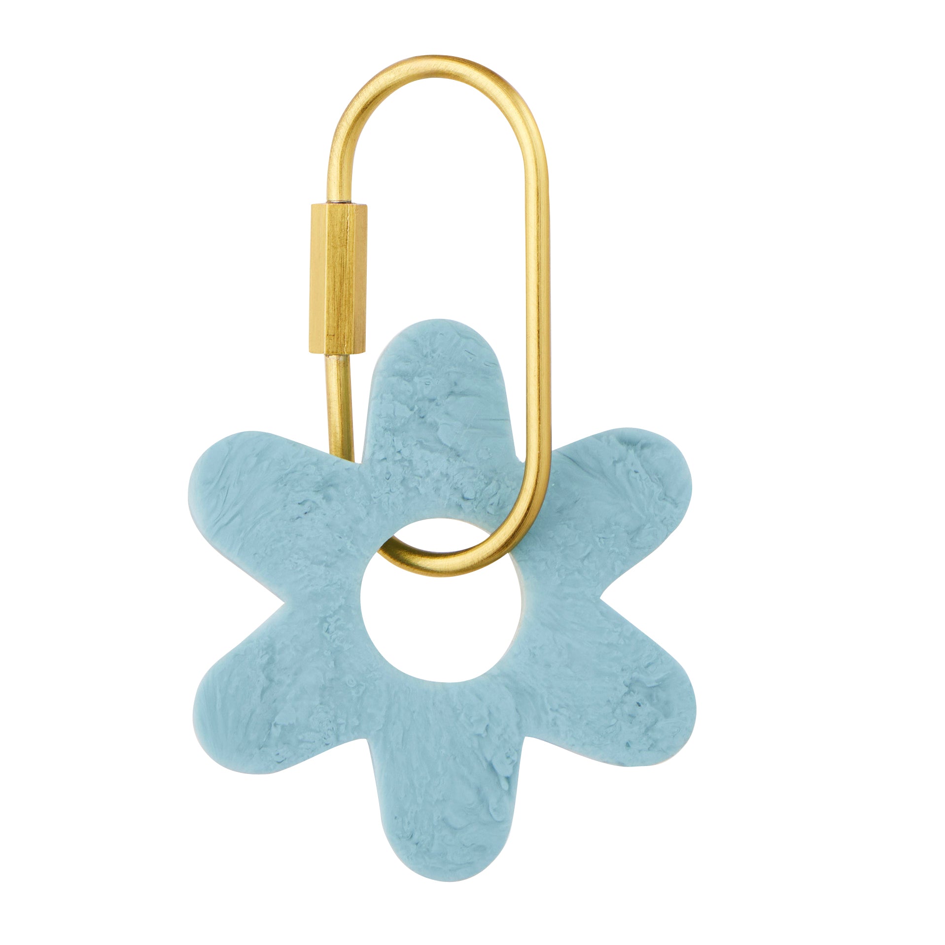Kip Resin Flower Key Ring 7cm Sky-Coast To Coast Home-The Bay Room