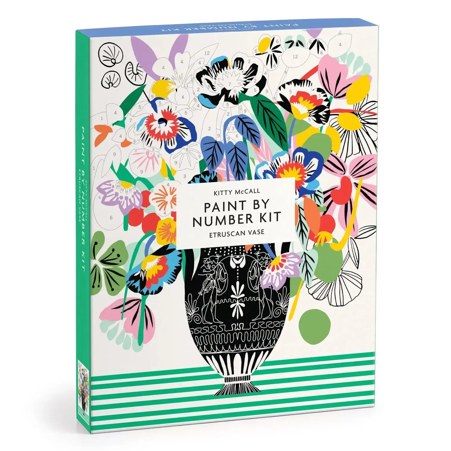 Kitty McCall Etruscan Vase Paint by Number Kit-Fun & Games-Galison-The Bay Room
