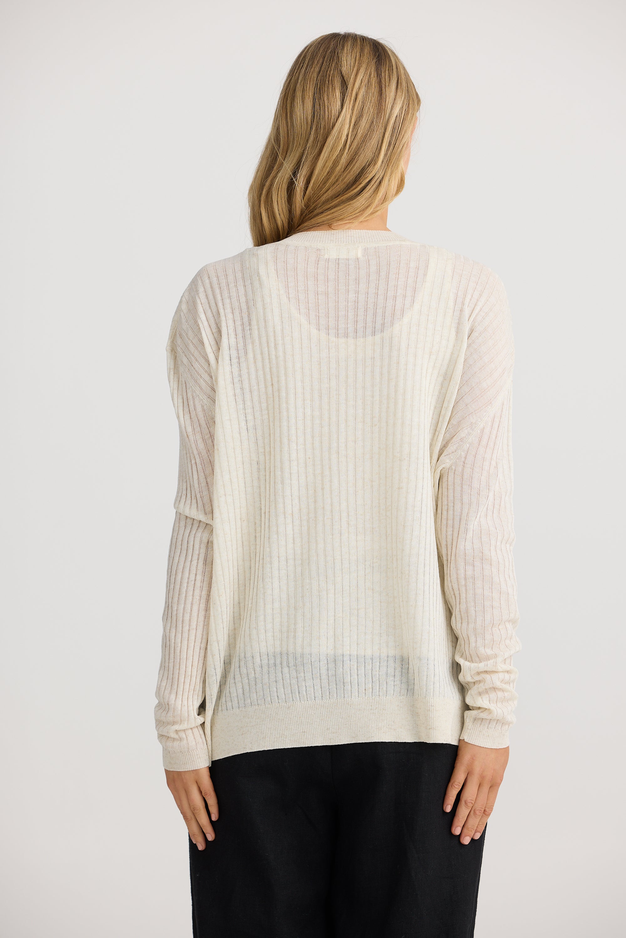 La Paz Knit Set - Natural-Knitwear & Jumpers-The Shanty Corporation-The Bay Room