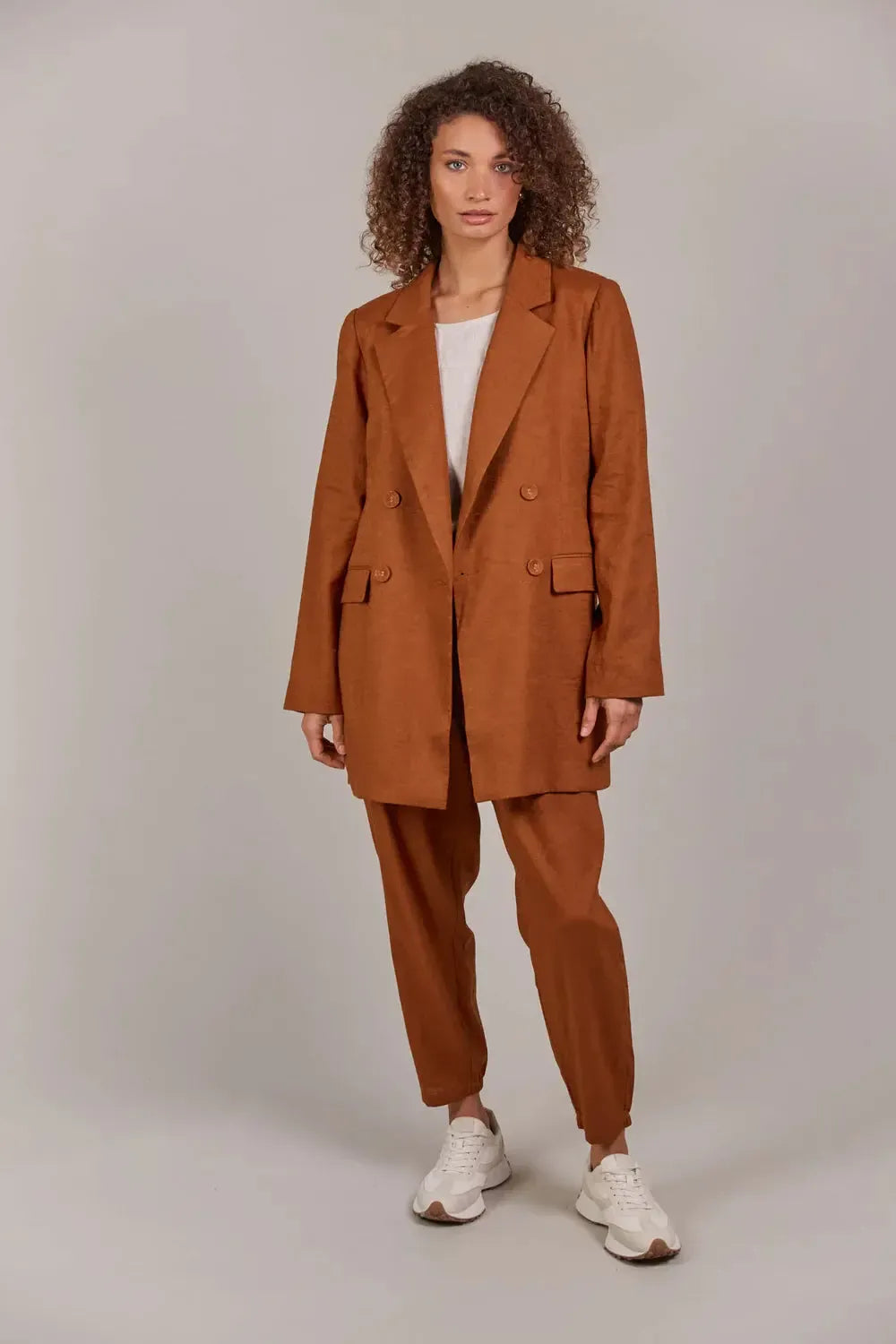 Laax Blazer - Hazel-Jackets, Coats & Vests-Eb & Ive-The Bay Room