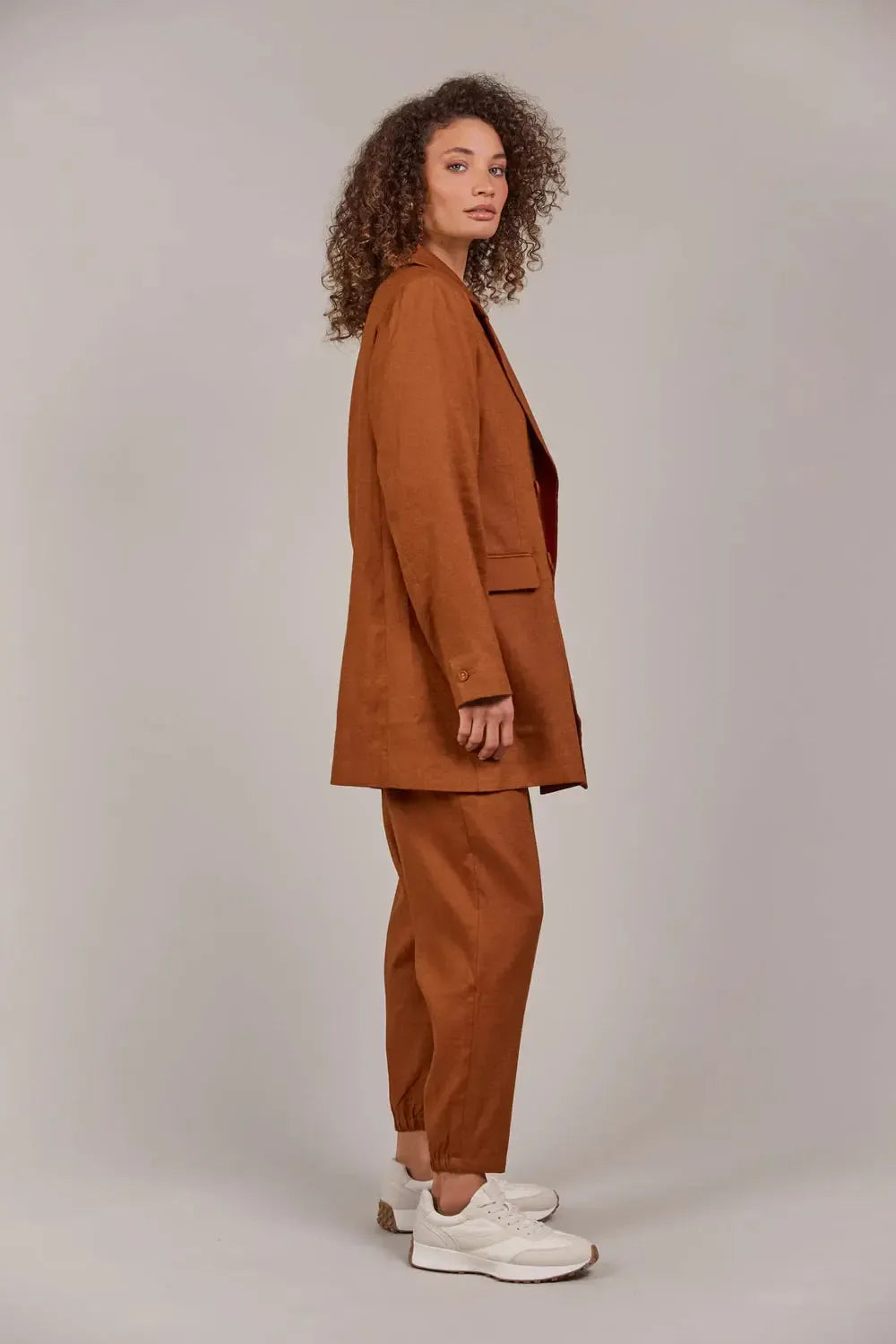 Laax Blazer - Hazel-Jackets, Coats & Vests-Eb & Ive-The Bay Room