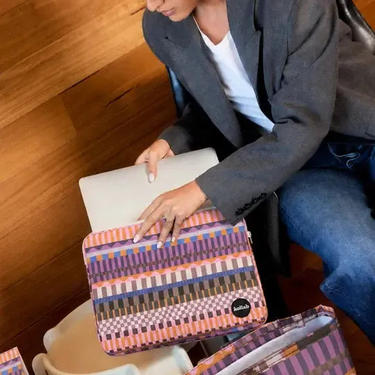 Laptop Case Carnival Stripe