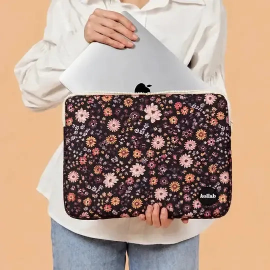 Laptop Case Mocha Meadow-Travel & Outdoors-Kollab-The Bay Room