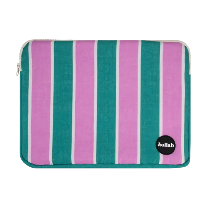 Laptop Case Spring Stripe-Travel & Outdoors-Kollab-The Bay Room