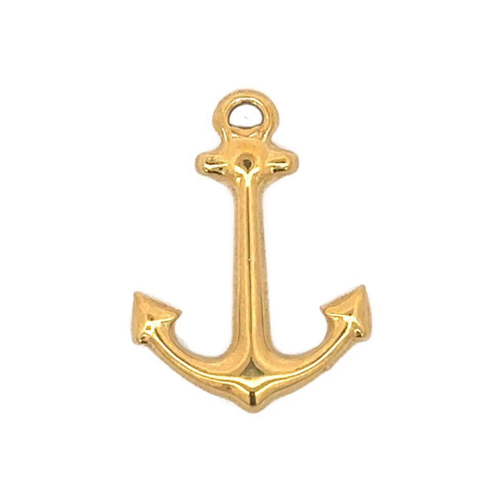 Latch & Lock Charms Gold-Jewellery-By Barny-Anchor-The Bay Room