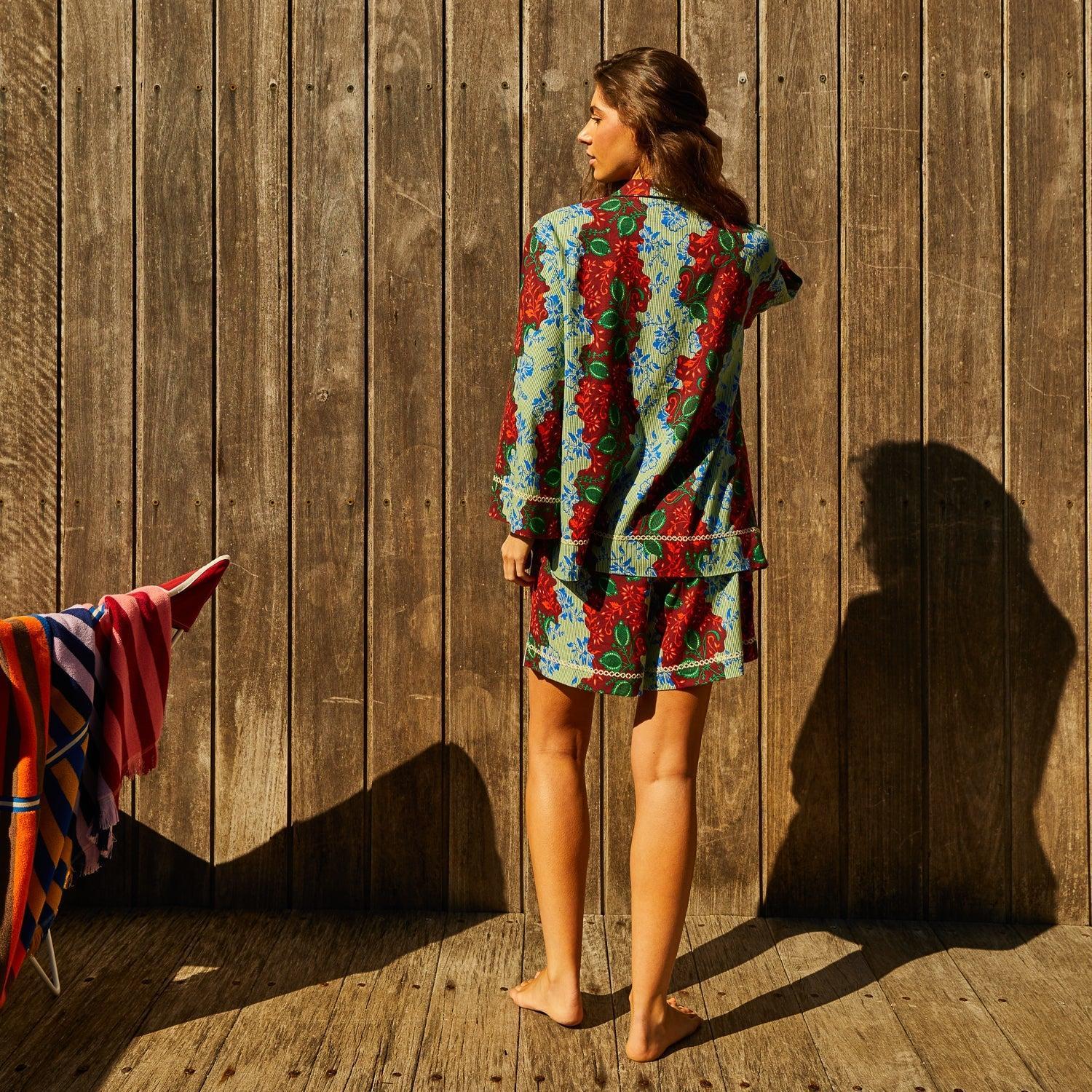 Leilani Resort Set-Sleepwear & Robes-Sage & Clare-The Bay Room