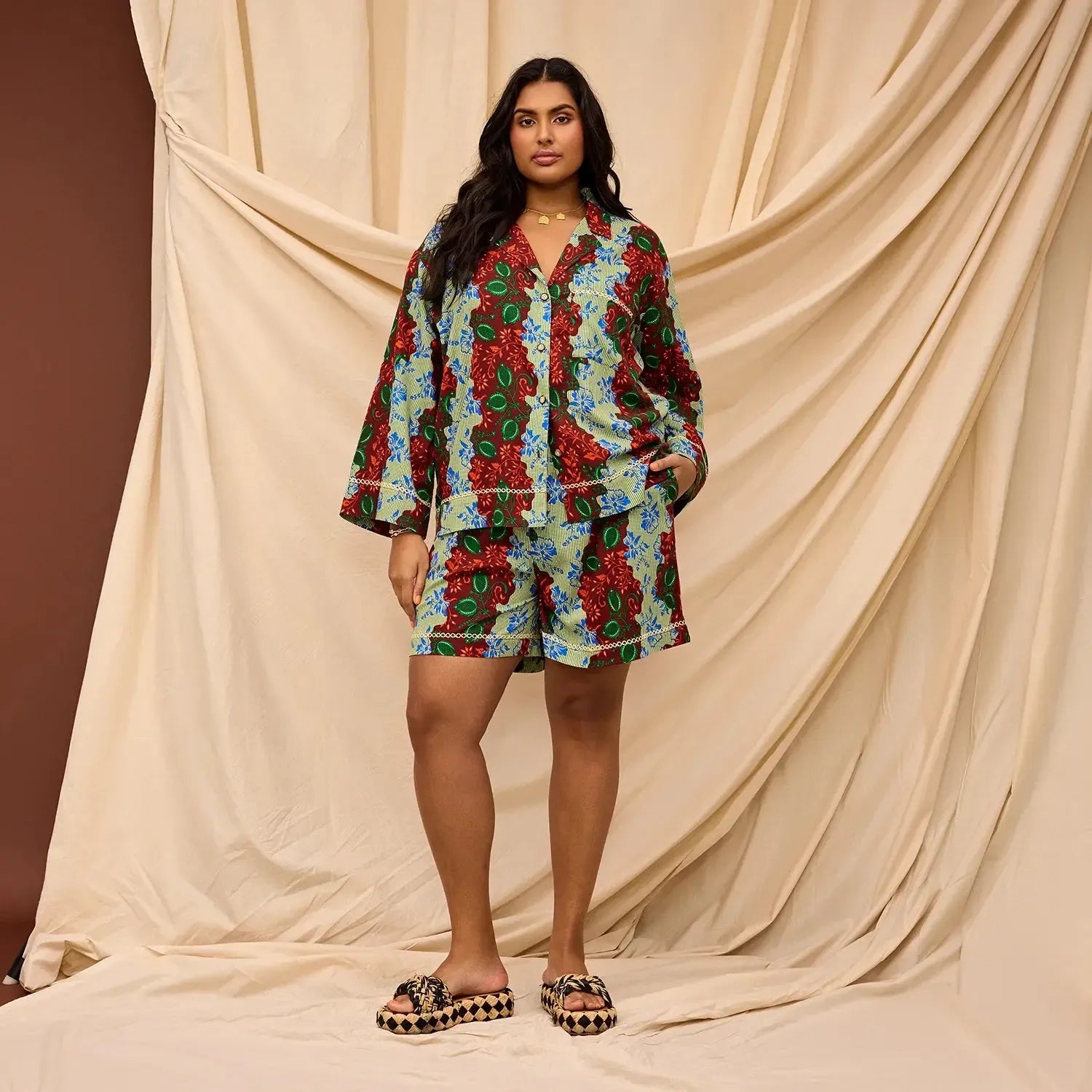 Leilani Resort Set-Sleepwear & Robes-Sage & Clare-The Bay Room