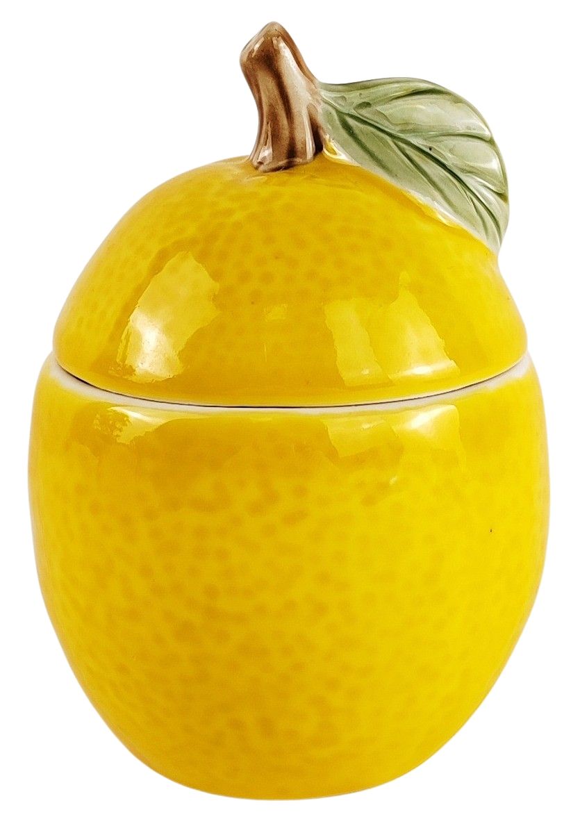 Lemon Jar Yellow 12.5cm-Pots, Planters & Vases-Urban Products-The Bay Room