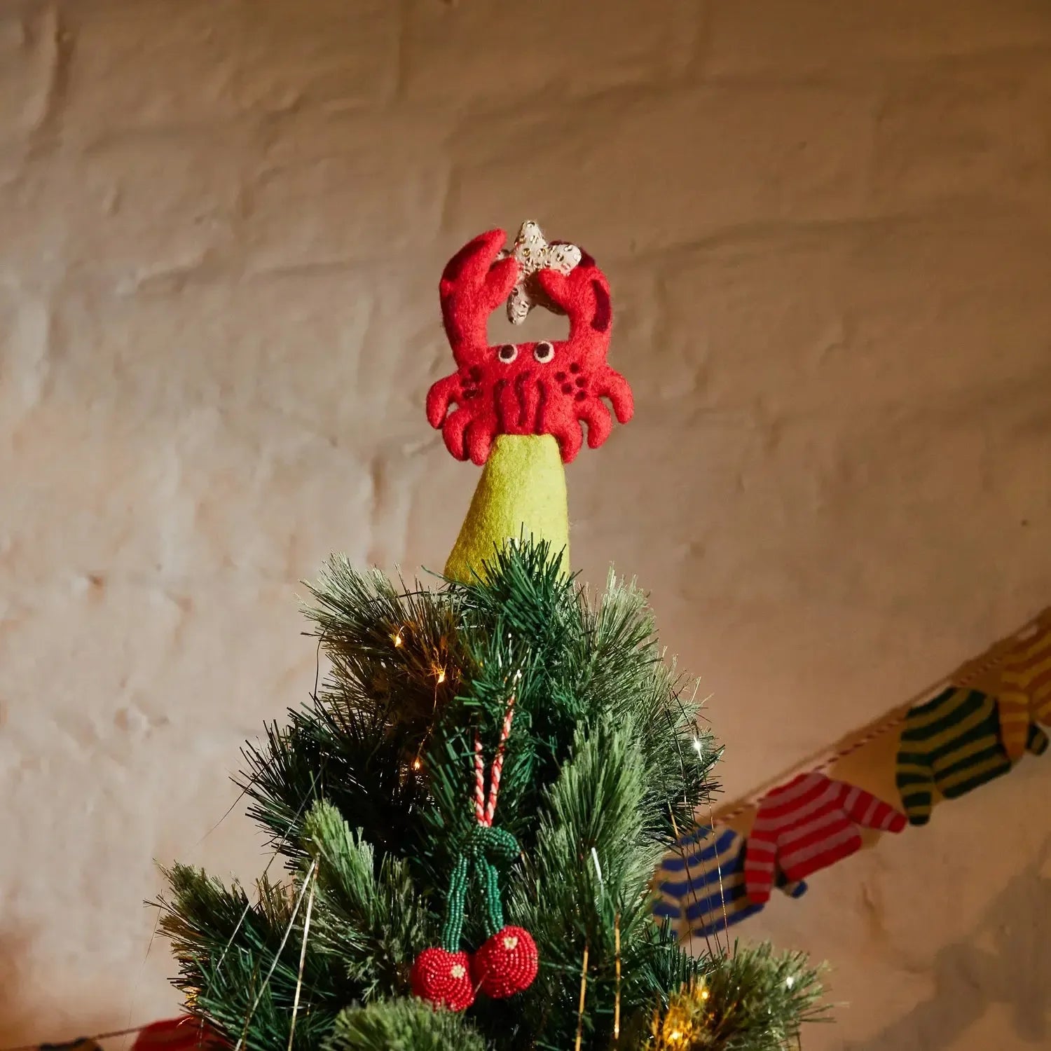 Leone Felt Tree Topper-Christmas-Sage & Clare-The Bay Room