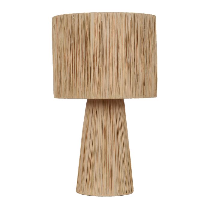 Letitia Raffia Table Lamp-Lighting-Coast To Coast Home-The Bay Room