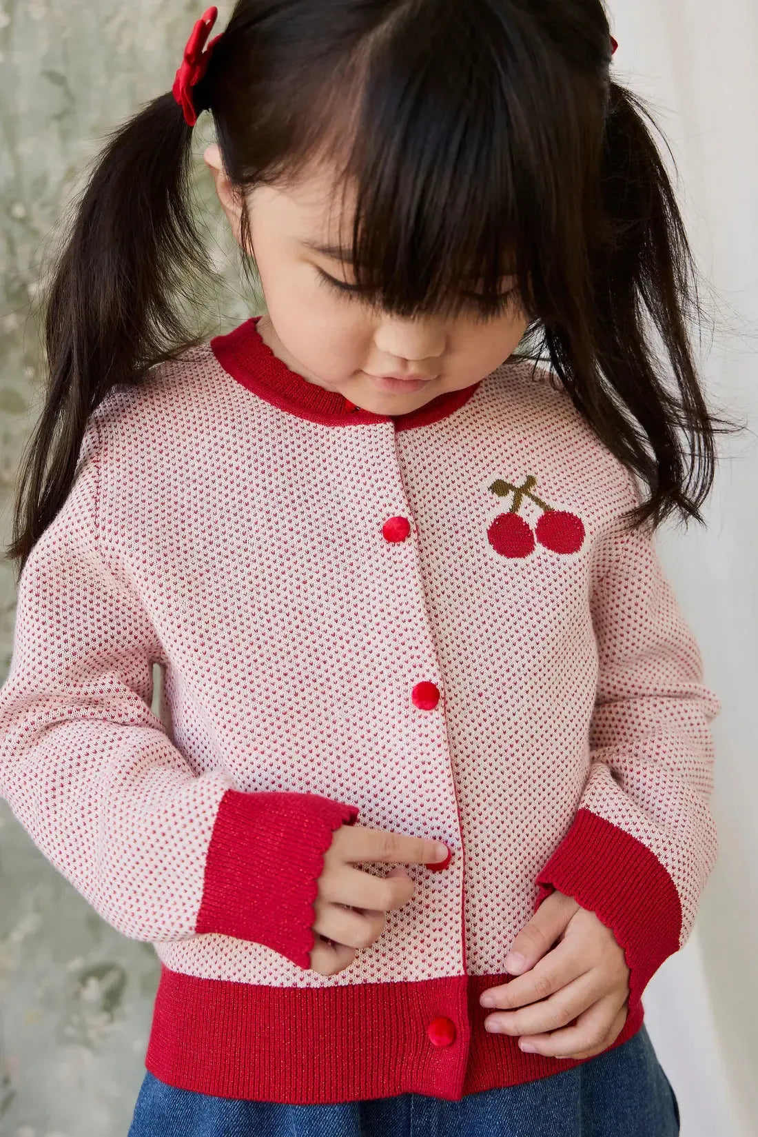 Liana Cardigan - Liana Cherry-Clothing & Accessories-Jamie Kay-The Bay Room