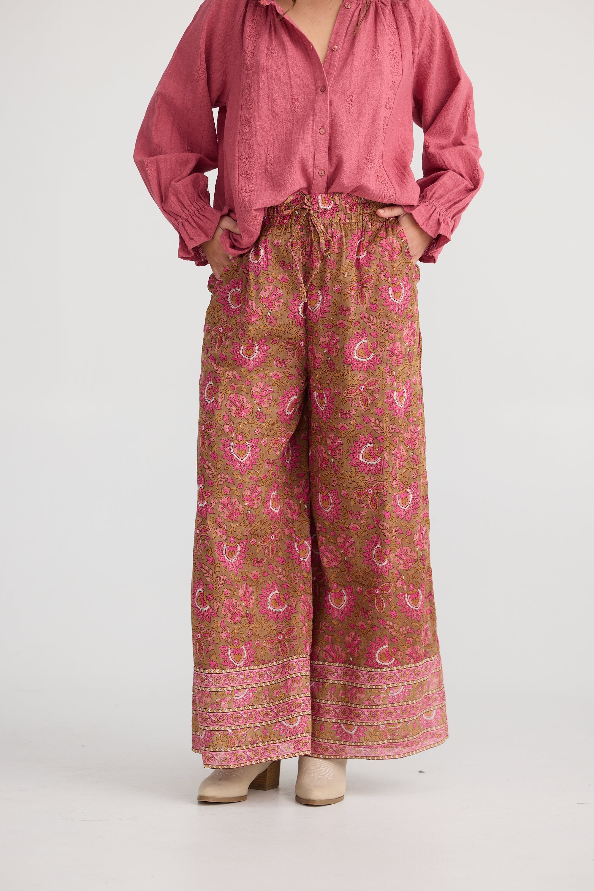 Liberty Pant - Autumn Spritz-Pants-Talisman-The Bay Room