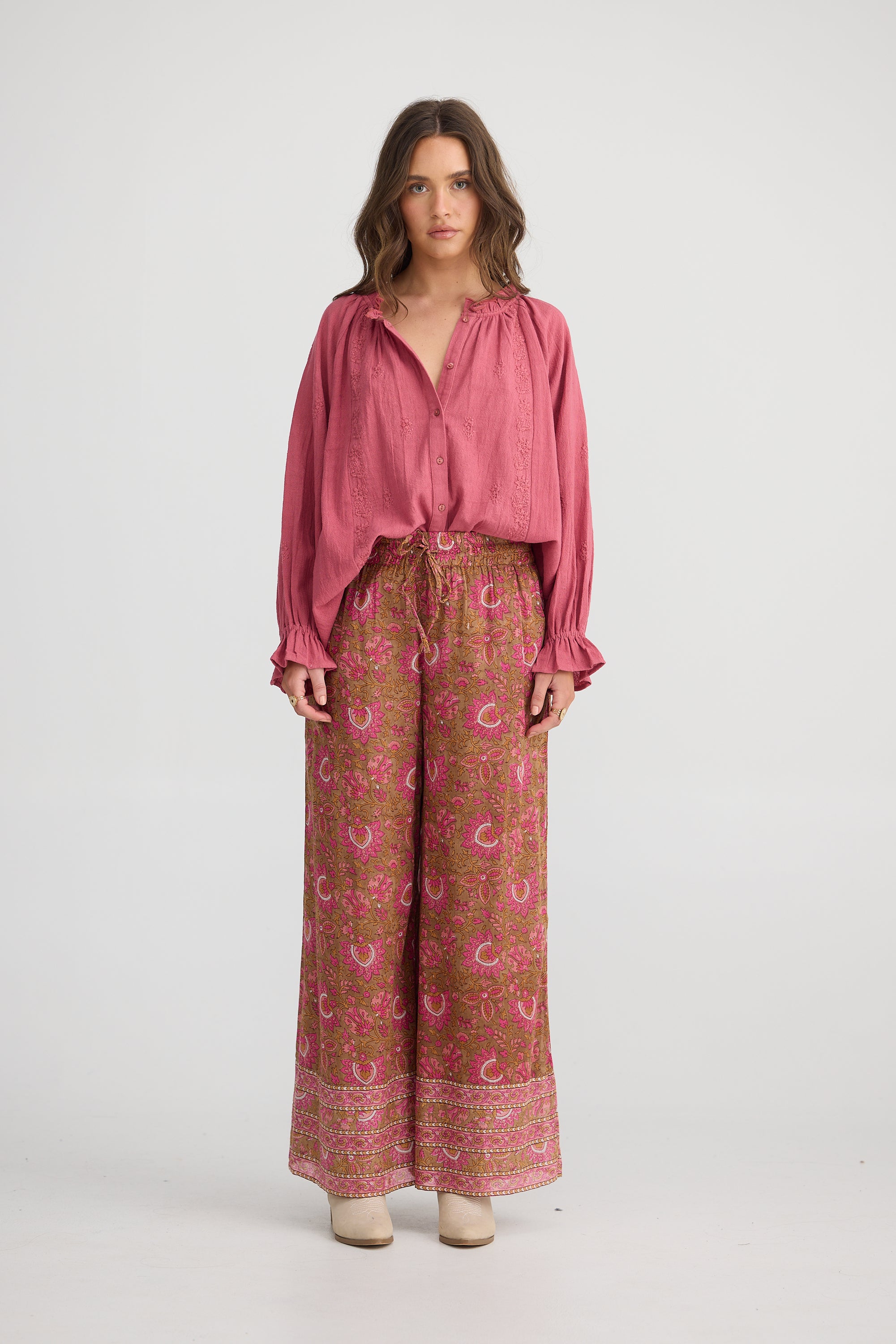 Liberty Pant - Autumn Spritz-Pants-Talisman-The Bay Room