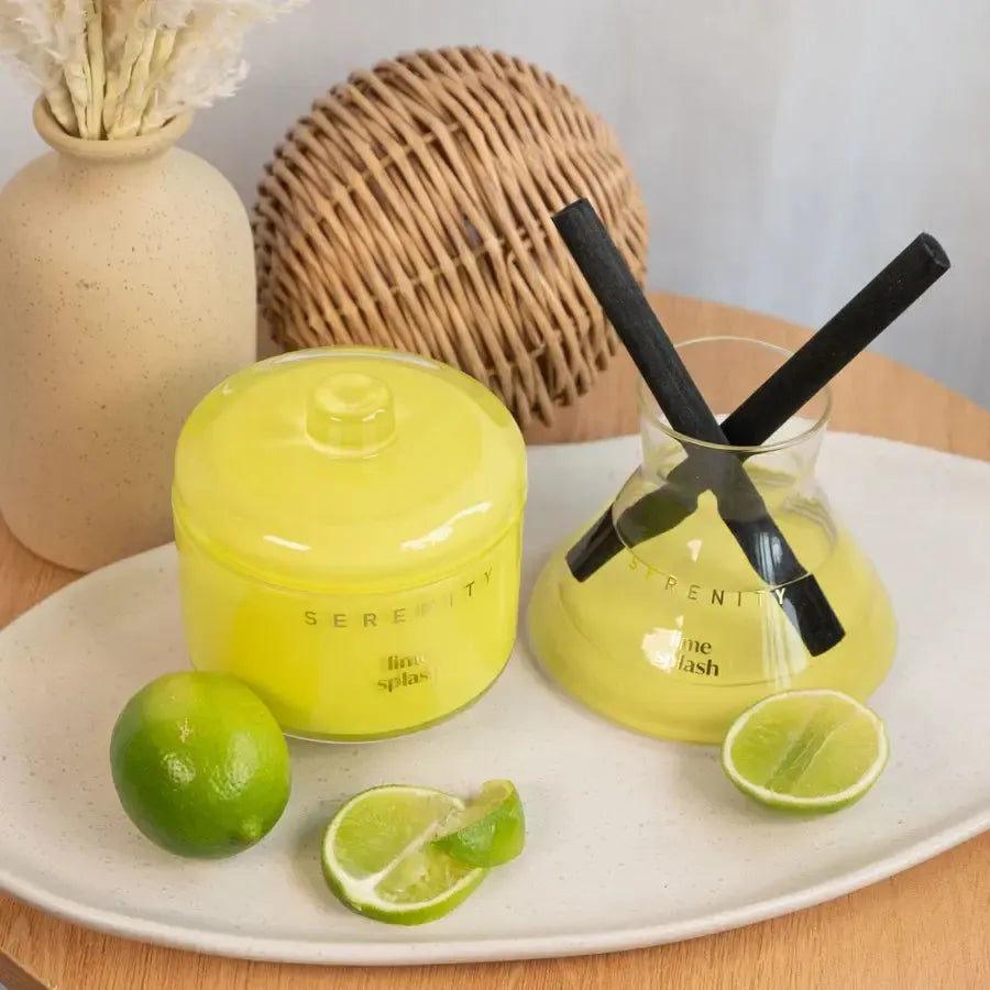 Lime Splash 200ml Diffuser-Candles & Fragrances-Serenity-The Bay Room