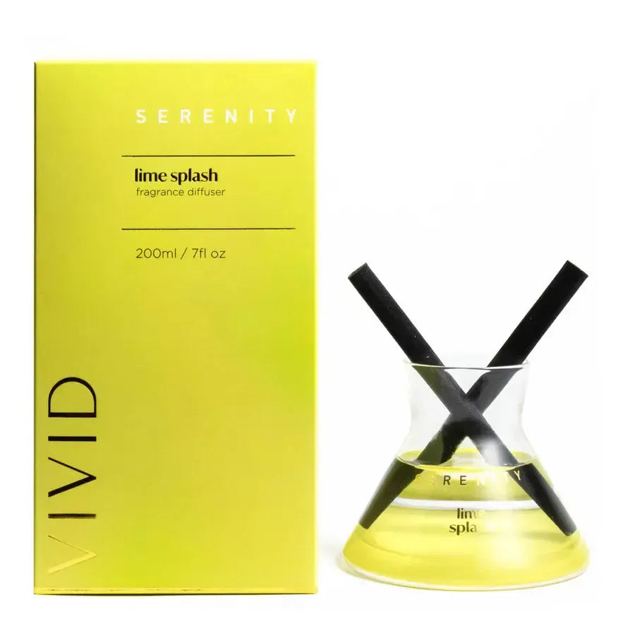 Lime Splash 200ml Diffuser-Candles & Fragrances-Serenity-The Bay Room
