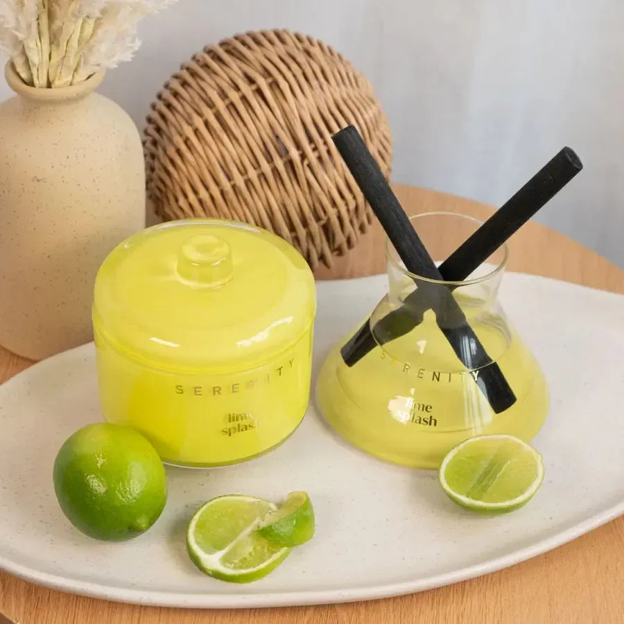 Lime Splash 230g Candle-Candles & Fragrances-Serenity-The Bay Room