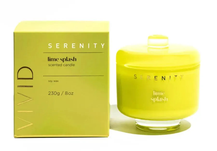 Lime Splash 230g Candle-Candles & Fragrances-Serenity-The Bay Room