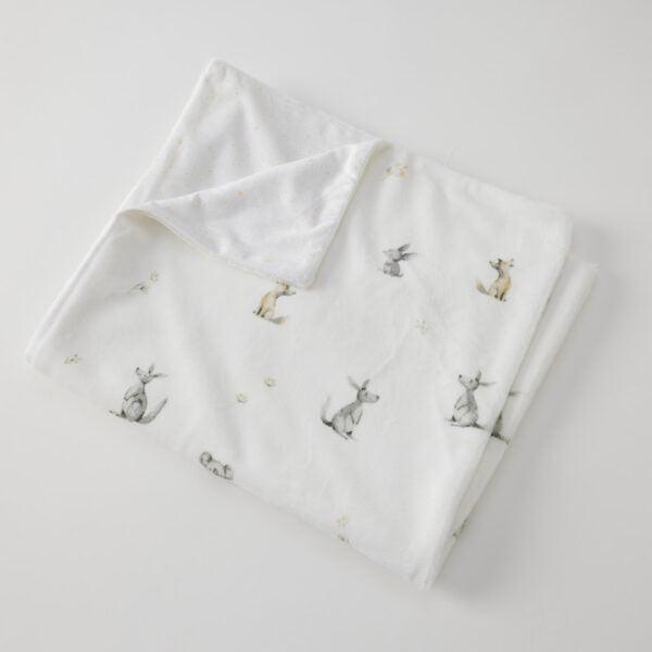 Little Aussie Critters Soft Fleece Blanket-Nursery & Nurture-Pilbeam Living-The Bay Room