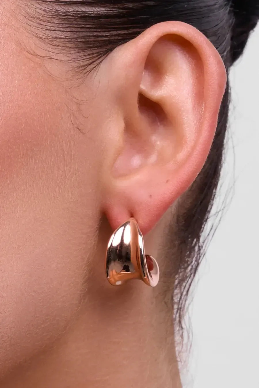 Logan Rose Gold Earring-Jewellery-Liberte-The Bay Room