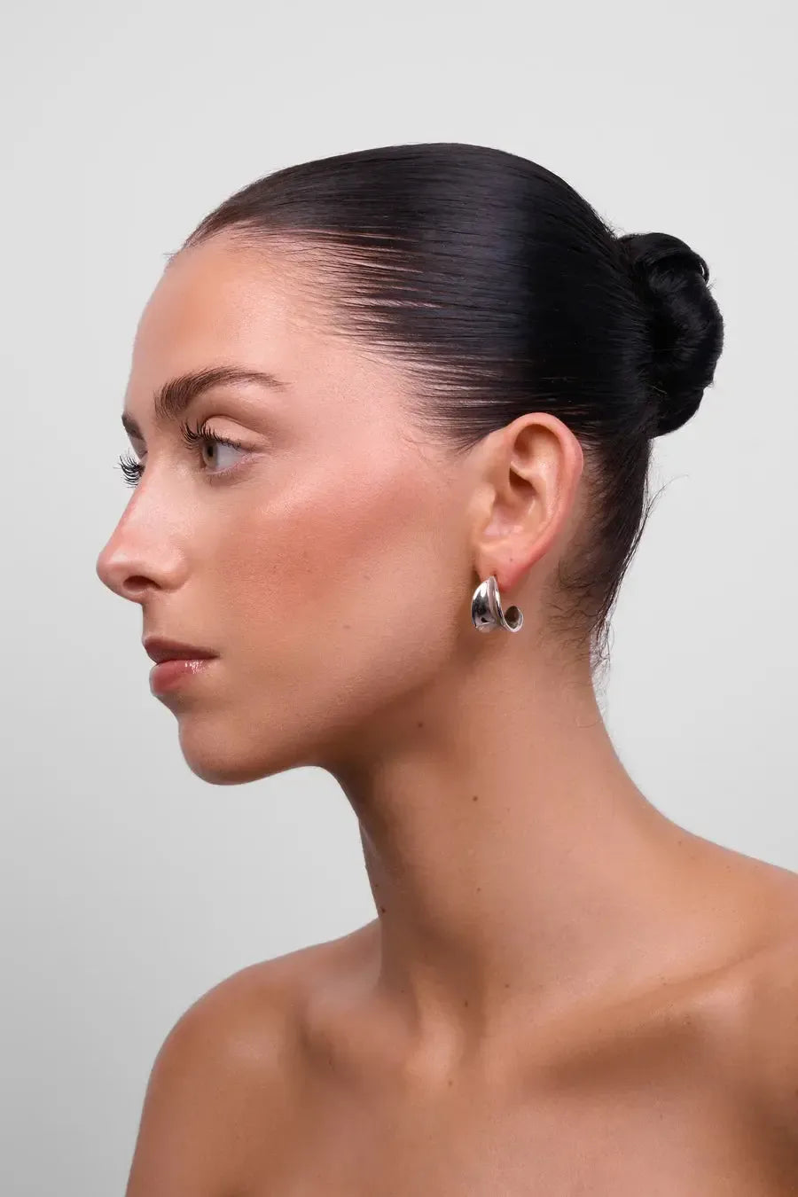 Logan Silver Earring-Jewellery-Liberte-The Bay Room