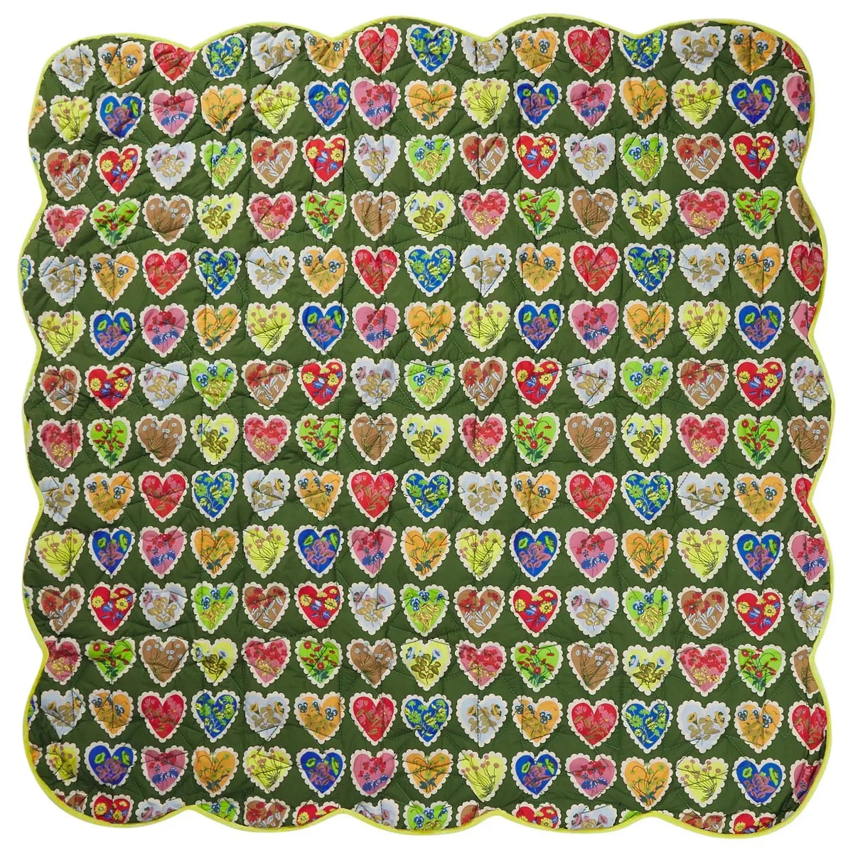 Loretta Scalloped Coverlet-Soft Furnishings-Sage & Clare-The Bay Room