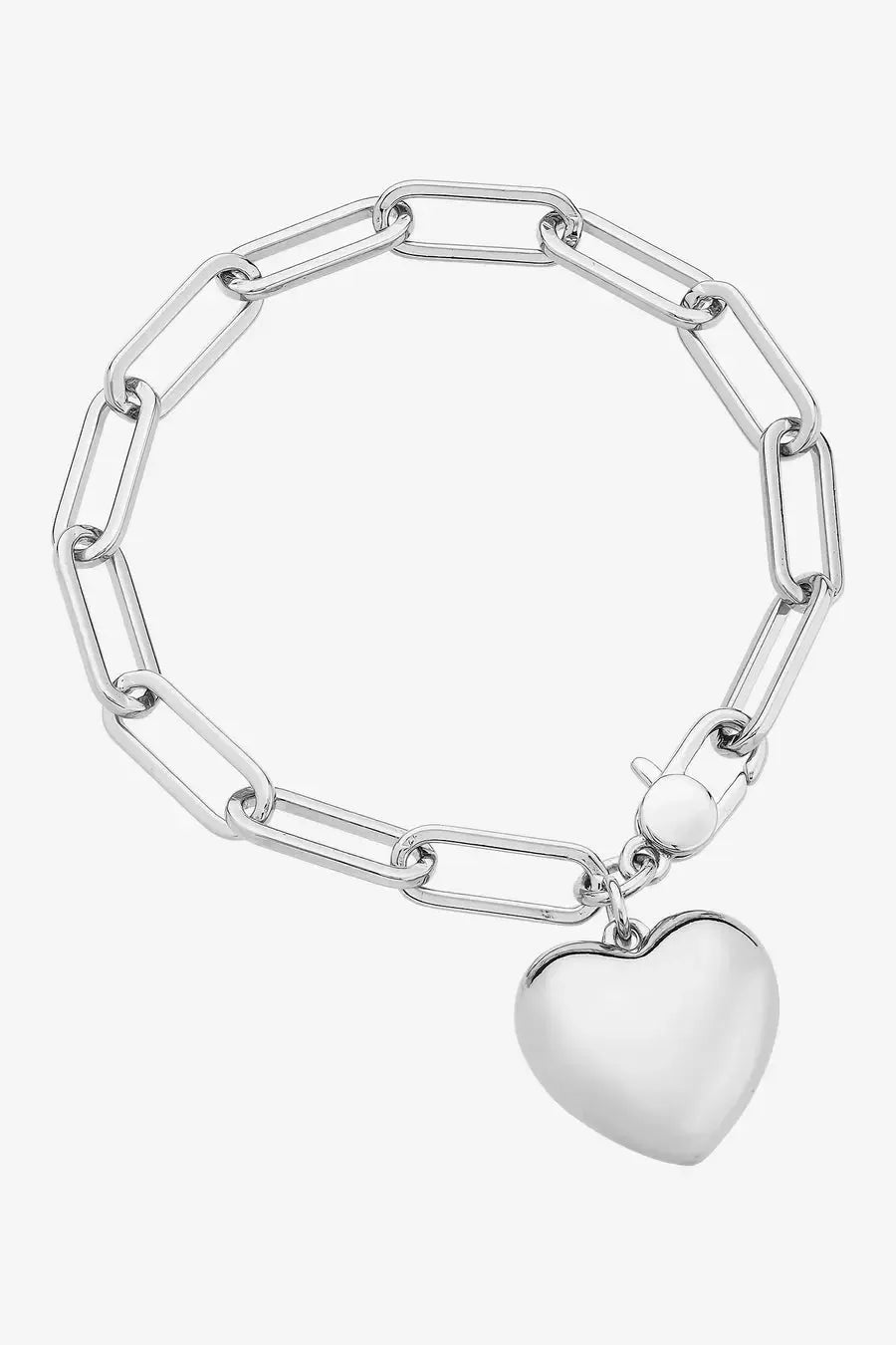 Lotte Silver Heart Bracelet-Jewellery-Liberte-The Bay Room